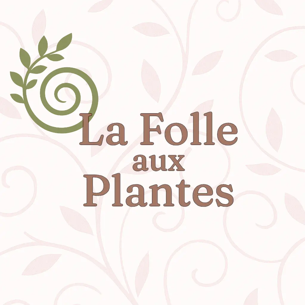 La Folle aux Plantes Logo Fr