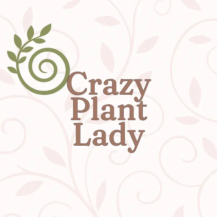 Crazy Plant Lady Logo En